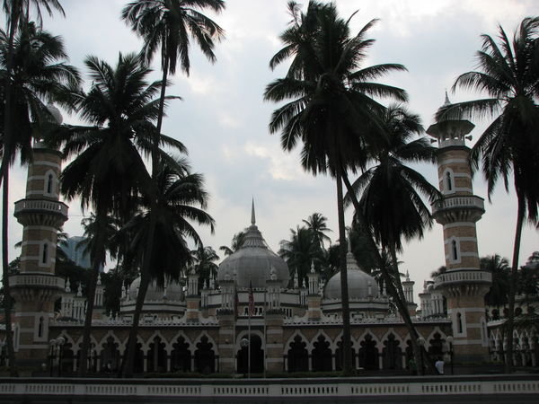 Mosquée d'inspiration indienne, kuala Lumpur