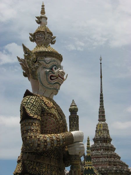 Statue palais royal, Bangkok