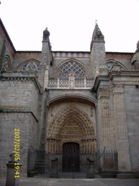 Front door of the Cathedral