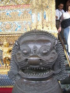 Statue at the Grand Palace