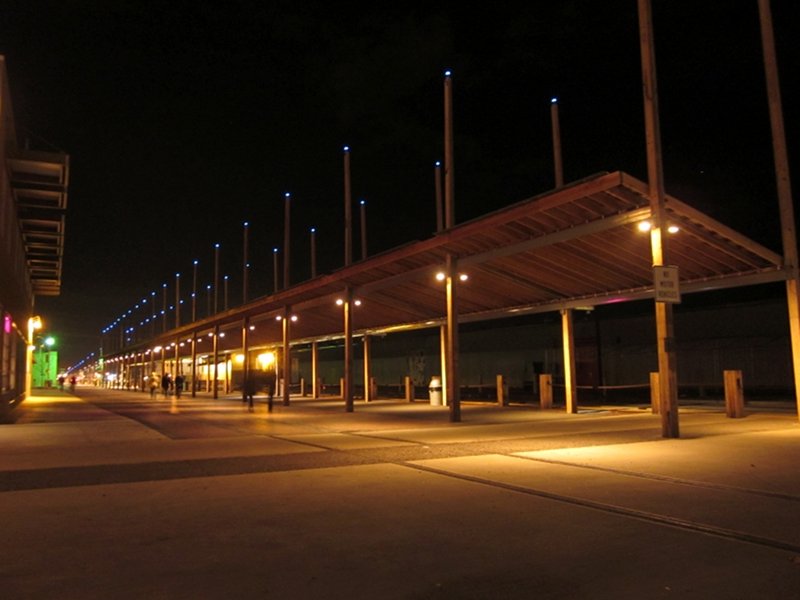 The Railyard by Night