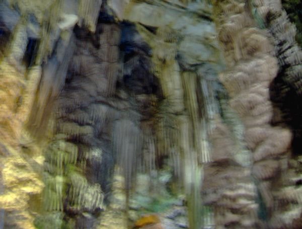 blurry cave
