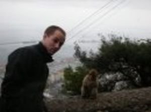 me and a monkey