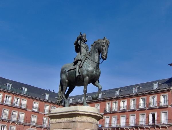 Fernando III in Plaza Mayor
