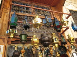 cool lanterns in the market
