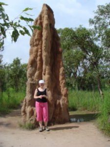 Me with a termite mound!