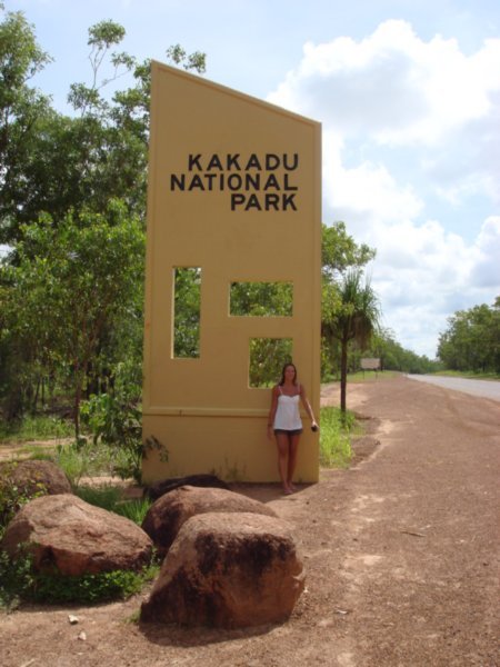 Entering Kakadu National Park
