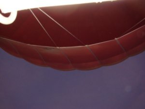 Our balloon canopy
