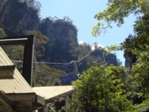 The cable car line