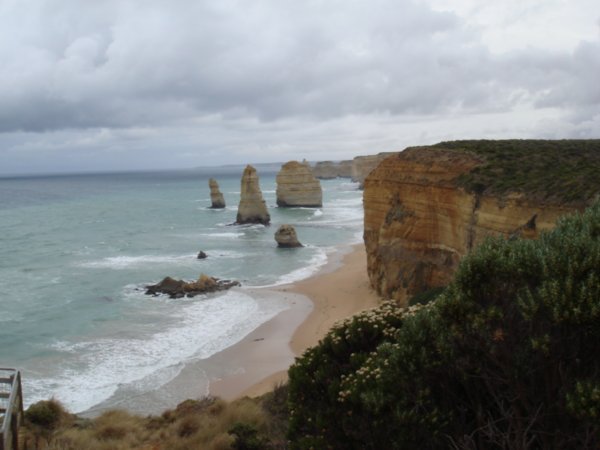 First sight of the Twelve Apostles