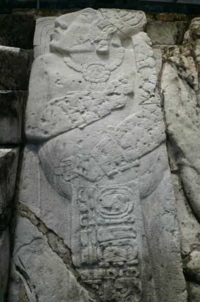 Carving at Palenque