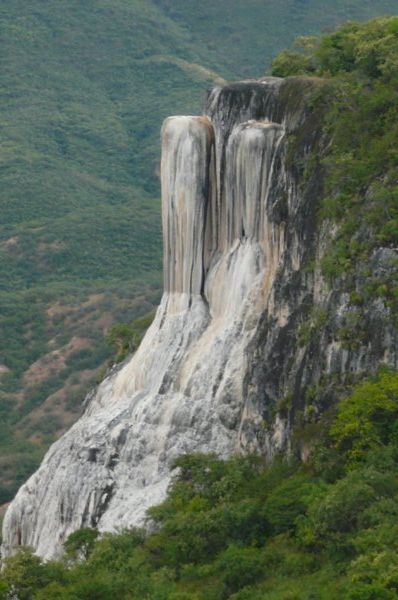 Petrified waterfall