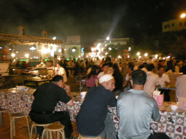 Nightmarket in Turpan