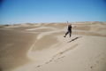 Jumping in the Sand Dunes
