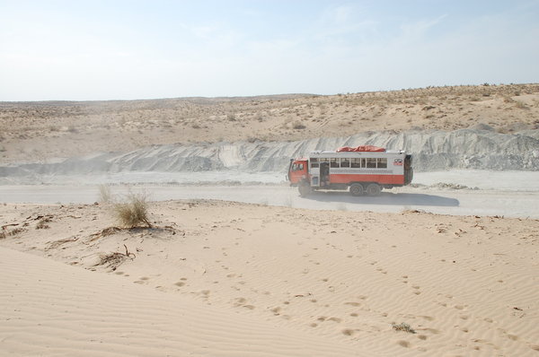 Turkmenistan Desert Driving