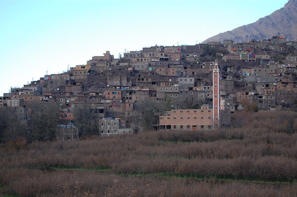 Village of Asni in the Atlas Mountains
