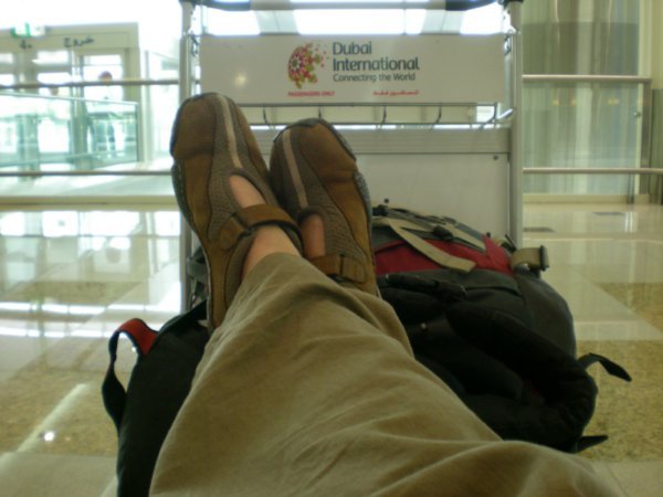 Dubai Airport - waiting