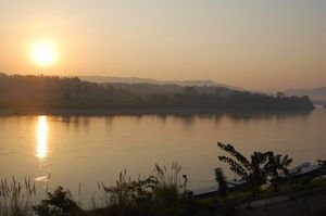 What an experience waking up next to the Mekong River