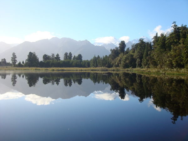 Lake Matheson (and the Southern Alps)