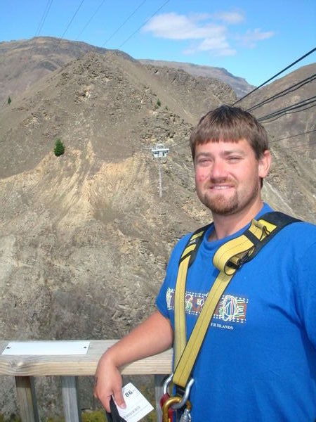Me in front of the Nevis Bungy