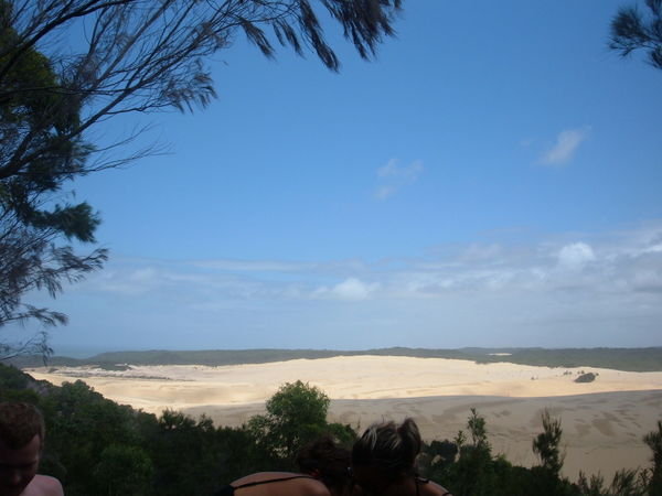 huge sand dune