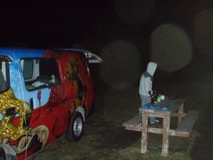 The First Night of Campervanning