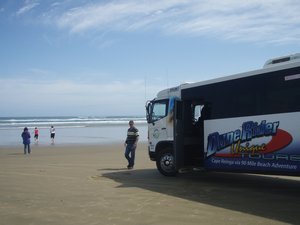 90 Mile beach - its legally a highway in New Zealand