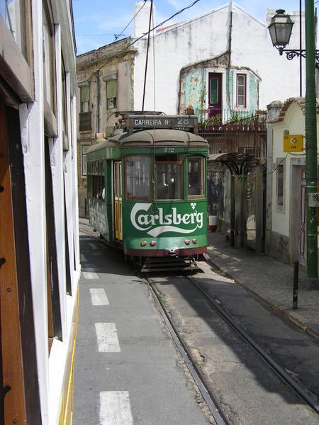 typical tram from another tram