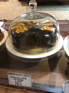 Chocolate orange cake at the China House 😋
