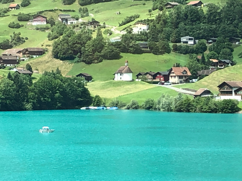Beautiful lake en route to Lucerne