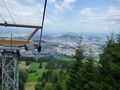 A slow descent with 360 degree views