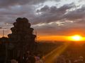 Sunset at Phnom Bakheng temple