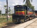 Impressive Cambodian train