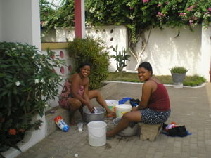 Washing - Ghana style