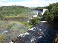 Rainbow and the falls