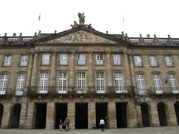 Front of the town hall