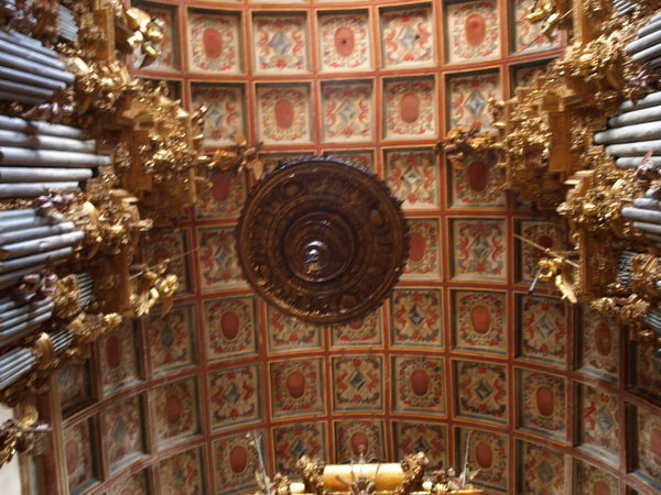 Ceiling the church at ....