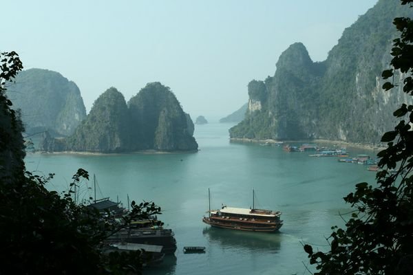 Our boat in Ha Long Part 2
