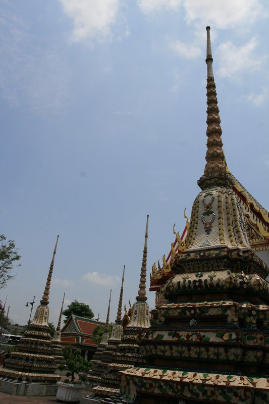 Stupas at Wat Pho
