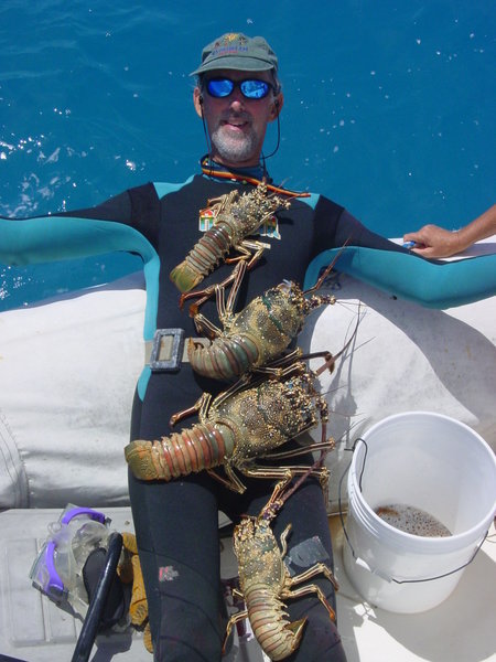 Minerva Reef lobster catch | Photo