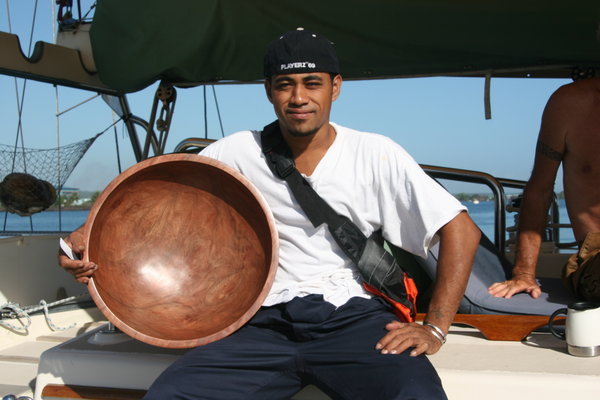 John from Upolu and the prized bowl