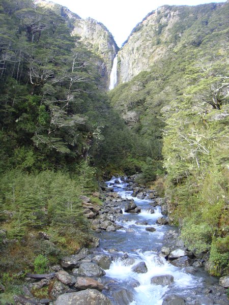 Waterfall at Arthur's Pass