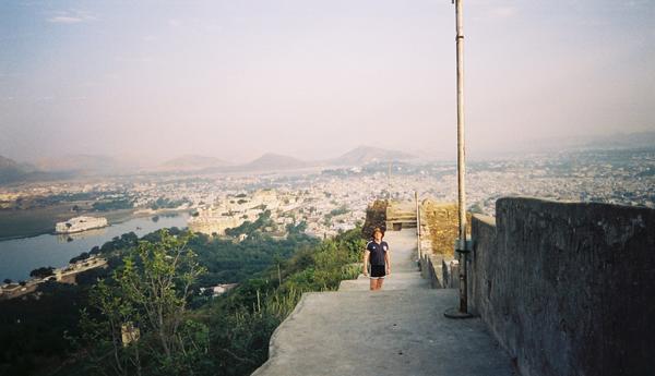 Up above Udaipur