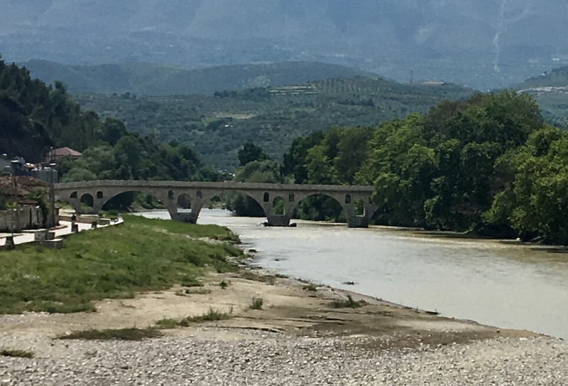 The old bridge in Berat