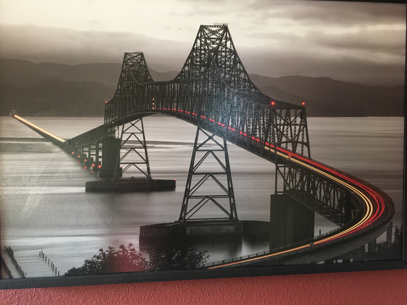 Oregon Coast Highway  Bridge. 