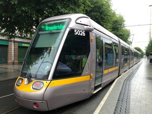 Dublin tram 