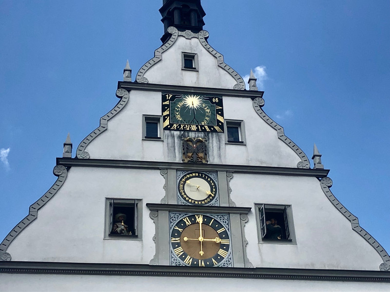 Town clock. 