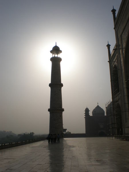 Taj Mahal pillar