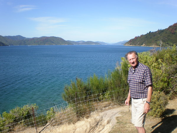 Tony at Queen Charlotte Sound, Picton