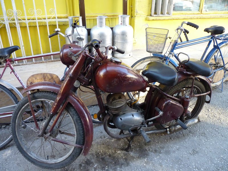 Old CZ motorbike